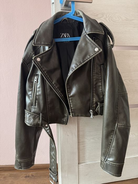 Кожено яке Zara