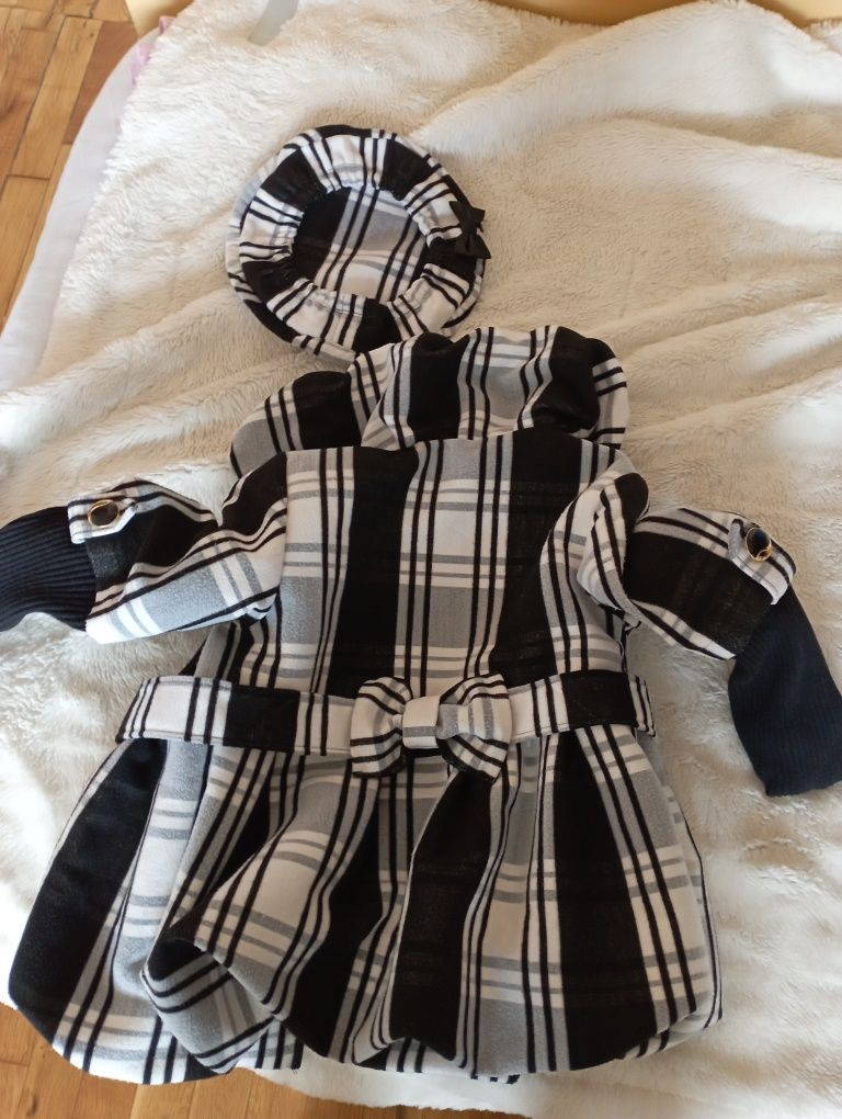 Детско елегантно палтенце за 2-3 годишни