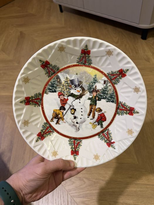 Villeroy Boch Чаша и чиния Toys Fantasy Коледен Порцелан Коледа