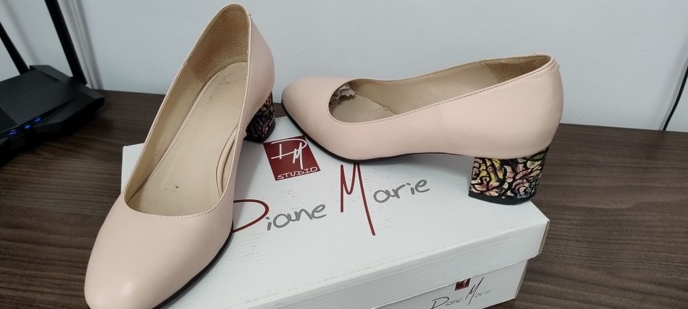 Pantofi dama piele naturala 38