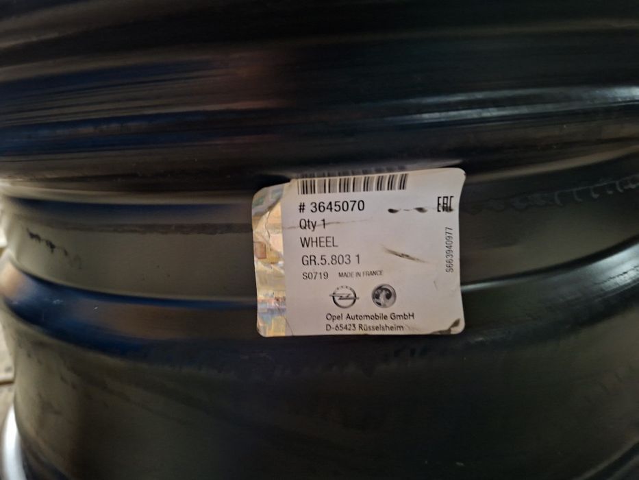 Jante originale Opel R16 5 prezoane