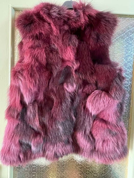 Елек естествен косъм лисица