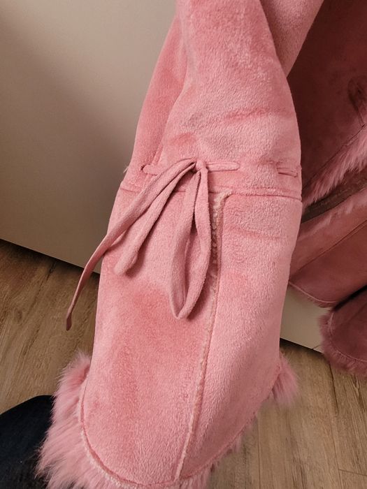 Jachetă piele întoarsă/blana artificială