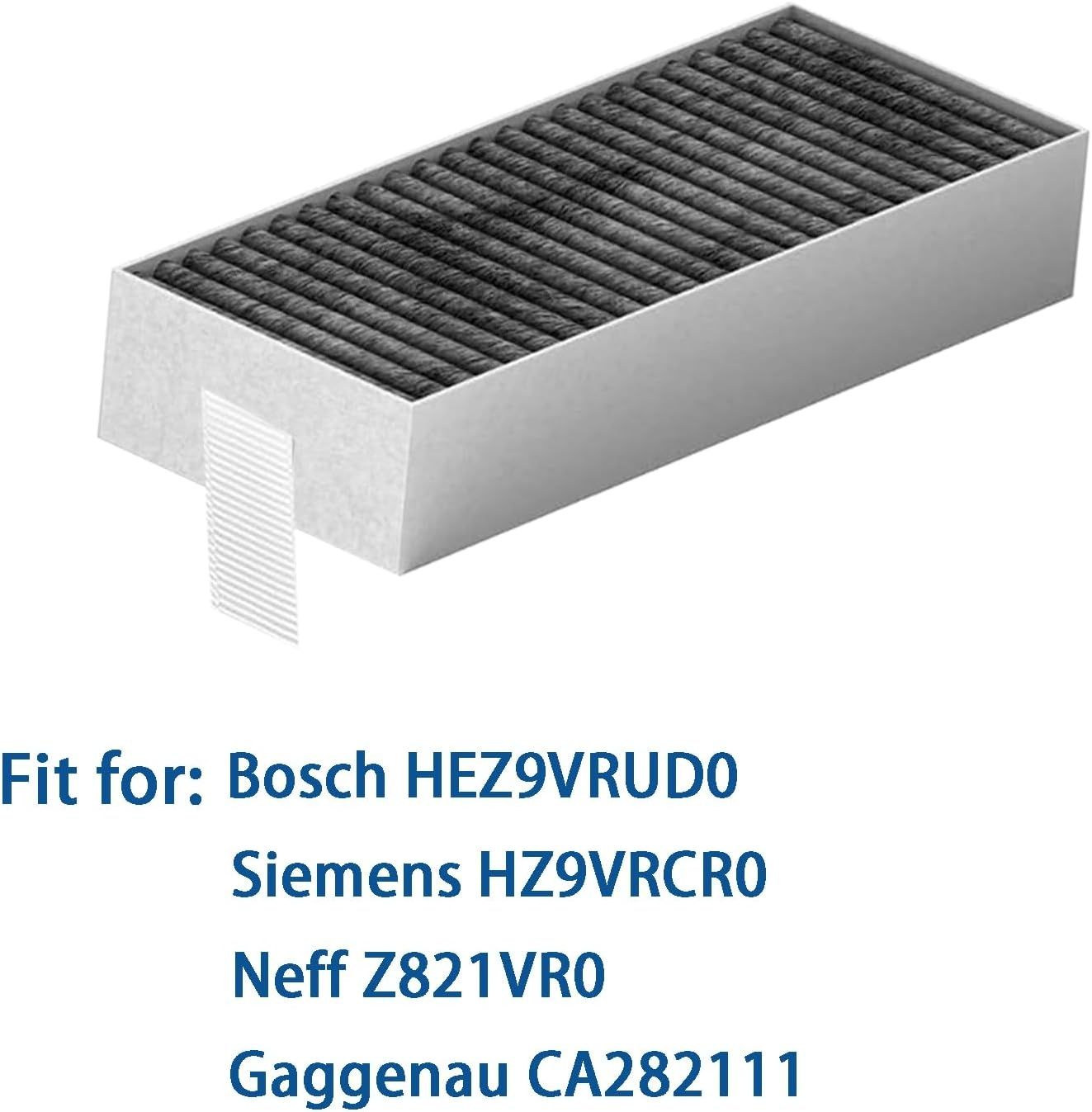 4 бр. филтър с активен въглен за абсорбатор Bosch HEZ9VRUD0