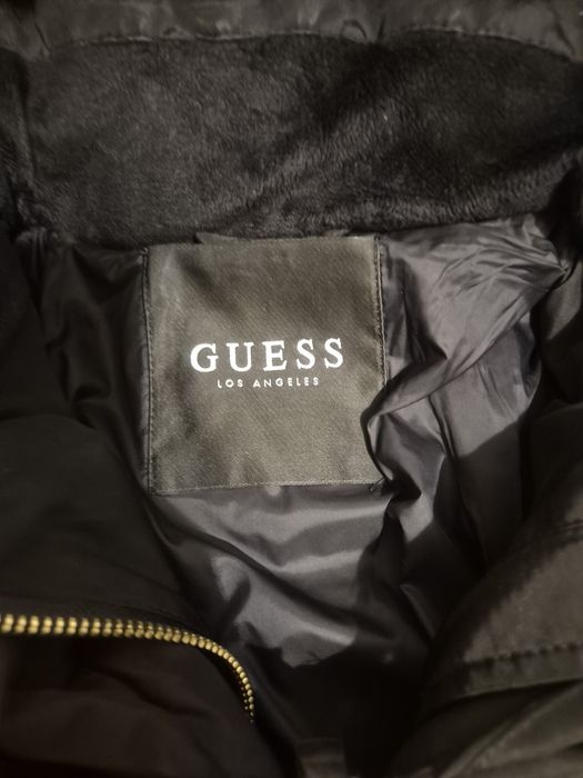 geaca lunga xs Guess originala purtata