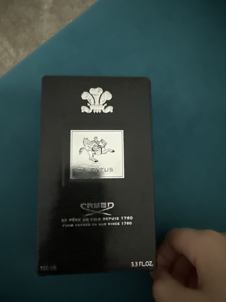 Creed aventus original karobka dakument