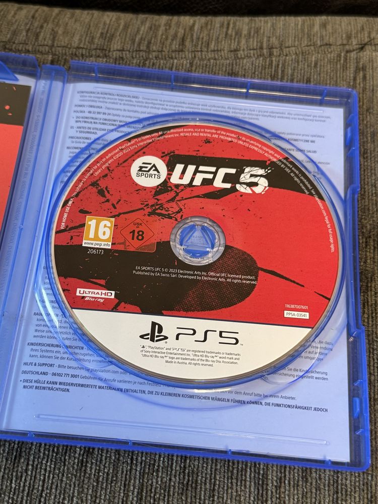 КАТО НОВ Ufc 5 EA Sports PS5