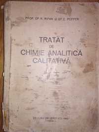 Tratat de chimie calitativa autor Raluca Ripan si E.Popper