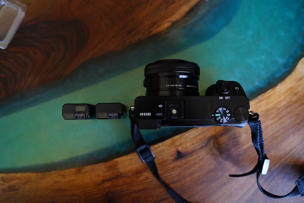 Sony a6100 с китов обектив 16-50