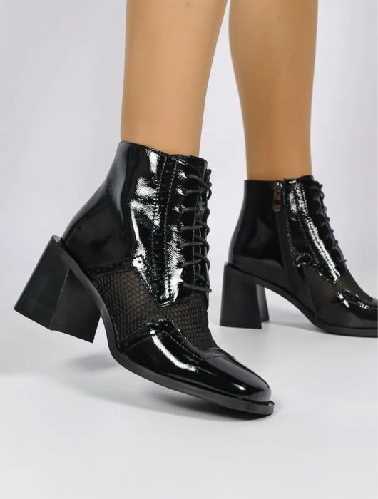 Ботильоны демисезонные, б/у.