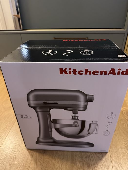 KitchenAid Heavy Duty – 5KSM55SXXECU, Robot de bucătărie, 5,2L – Nou