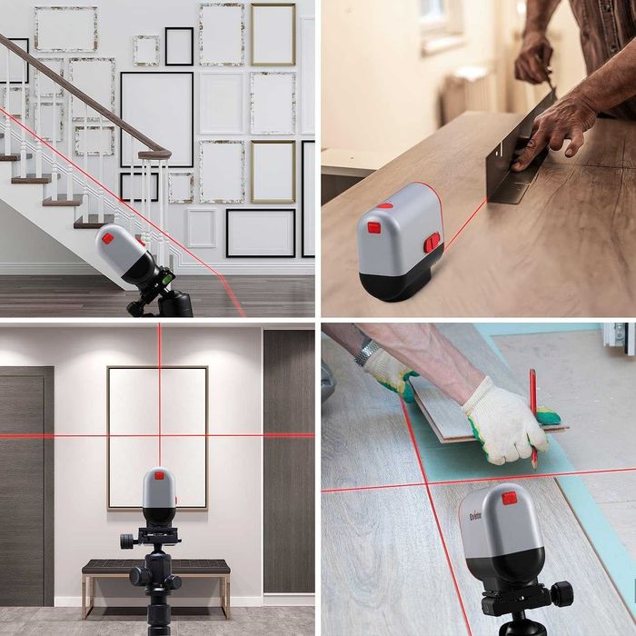 Suport magnetic cu laser cu acumulator