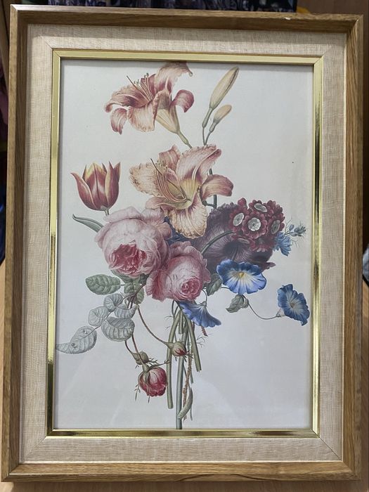 Tablou Floral Elegant – 21x29,7 cm