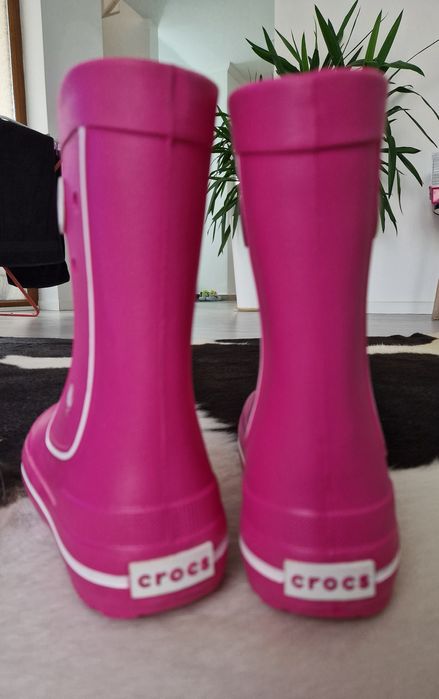 Cizme noi roz Crocs