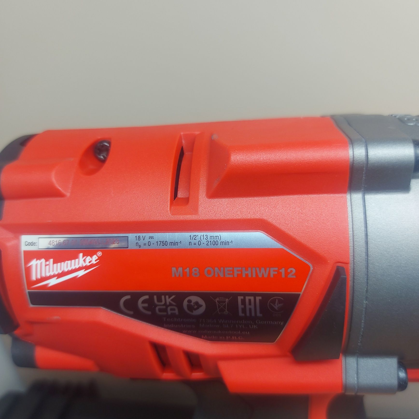 ПРОМОЦИЯ.Мощен гайковерт Milwaukee M18 ONEFHIWF12-0X