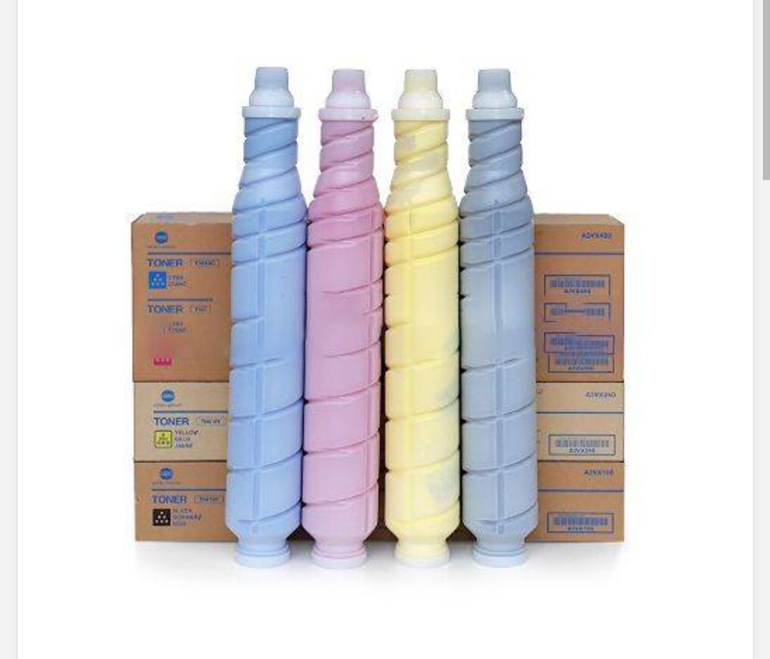 Toner CMYK Minolta Original A3VX 456 356 256 158 TN620 CMY KP
