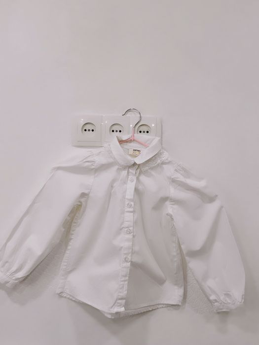 Блузка школьная размер 104-110