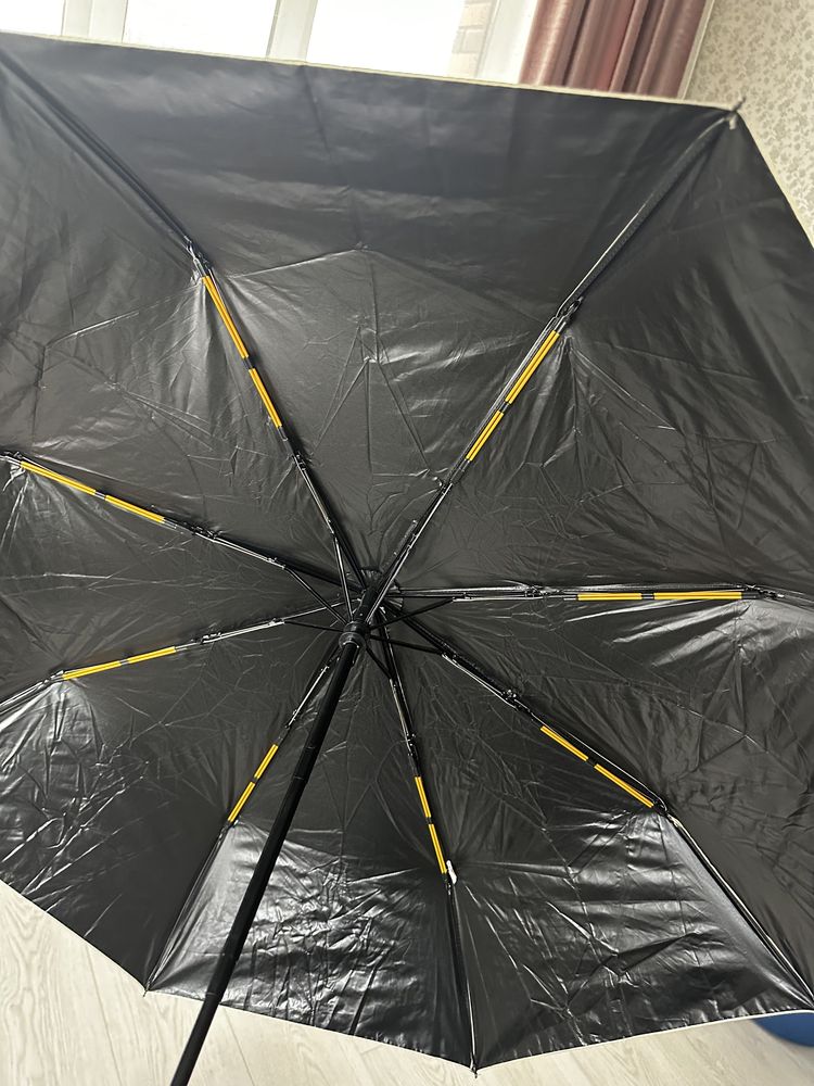 Крепкий зонт 2в1 - от дождя и от солнца, СПФ50