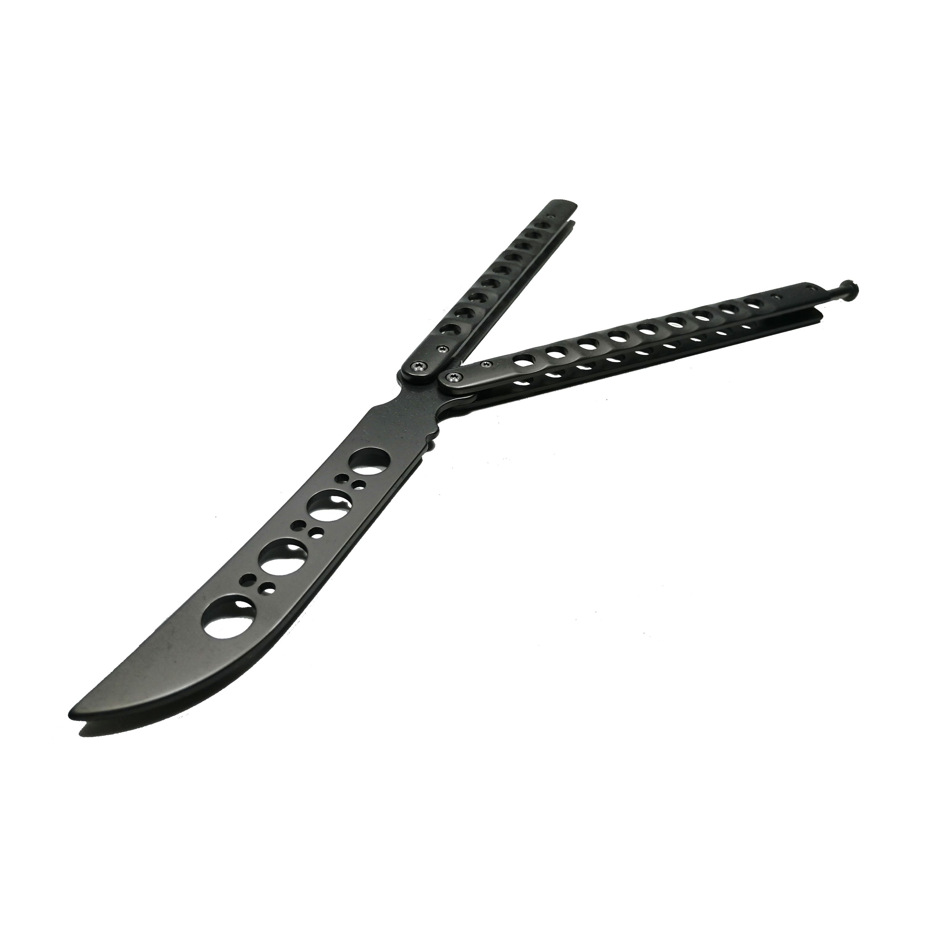Cutit, Briceag fluture, Grand Grey, pentru antrenament, 27.5 cm
