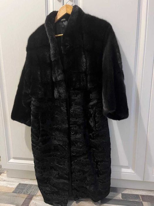 Женская норковая шуба
