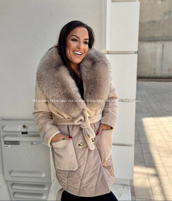 Шушляково яке с естествен косъм