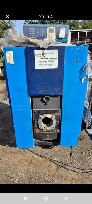 Centrala termica Buderus 170kw pentru ulei ars / uzat , motorina, gaz