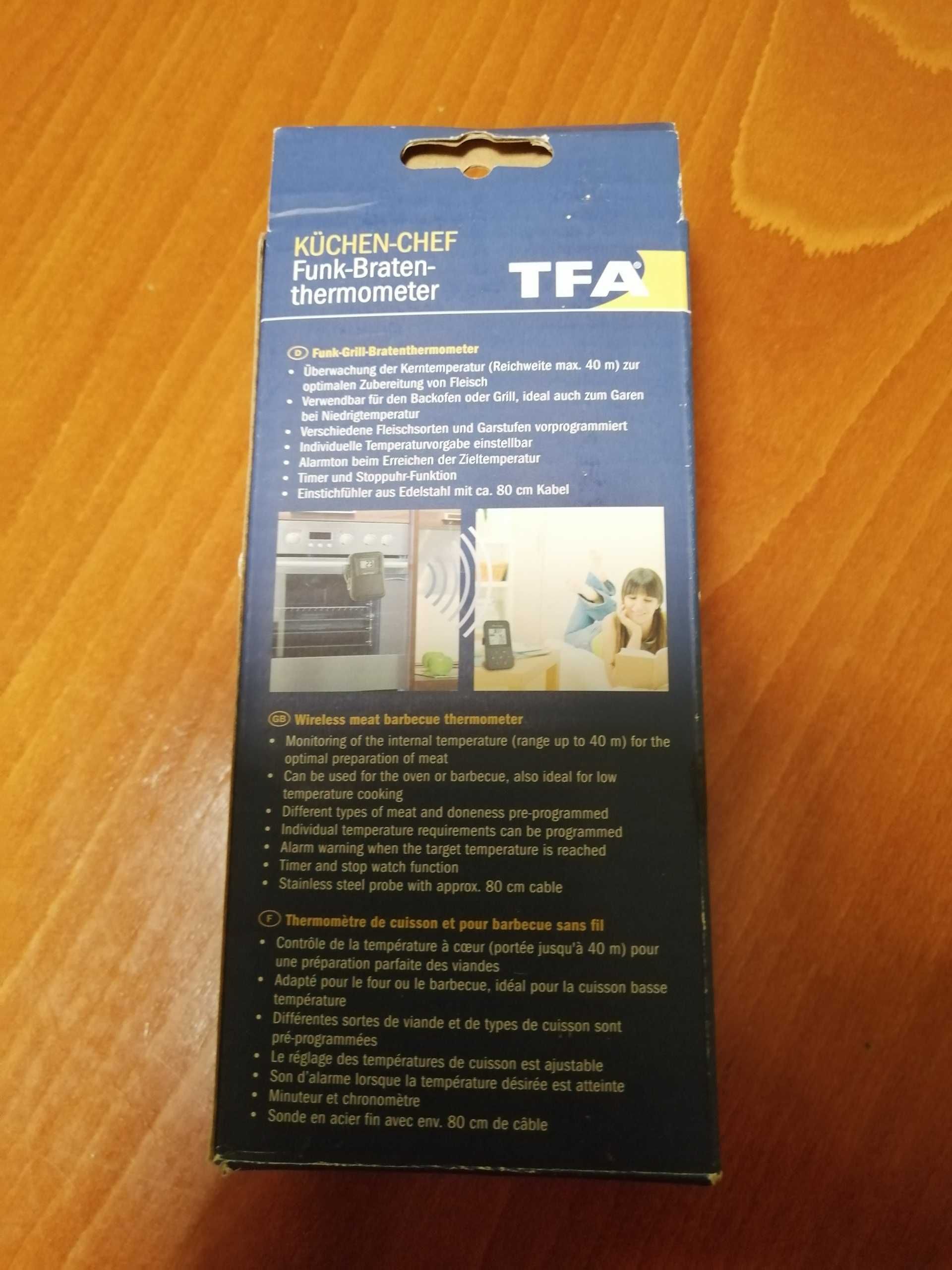 Цифров термометър TFA BBQ Core 14.1504, 0 + 300 °C