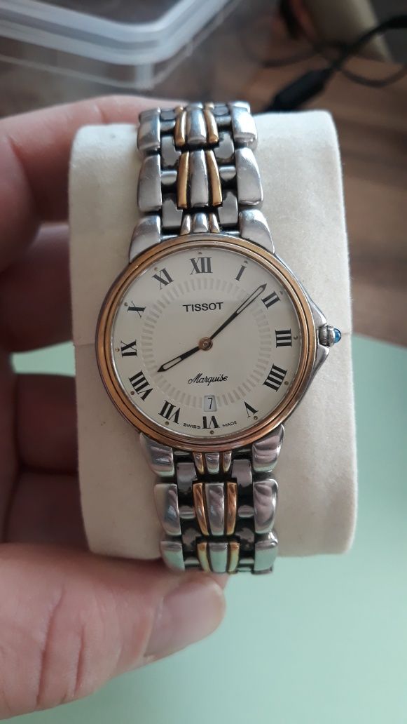 ceas tissot barbatesc, aur,otel