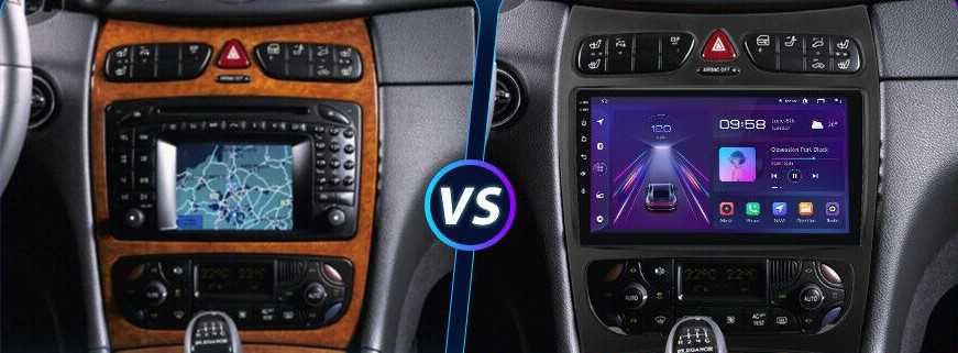 MERCEDES-BENZ C GLKW203 W209 W210 W168 98/04 9" Андроид Навигация,9528