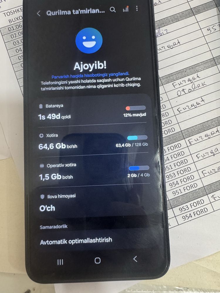 Samsung A05 S sotiladi