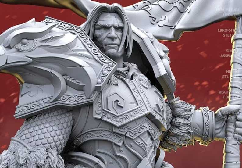 Figurina World Of Warcraft Varian Wrynn