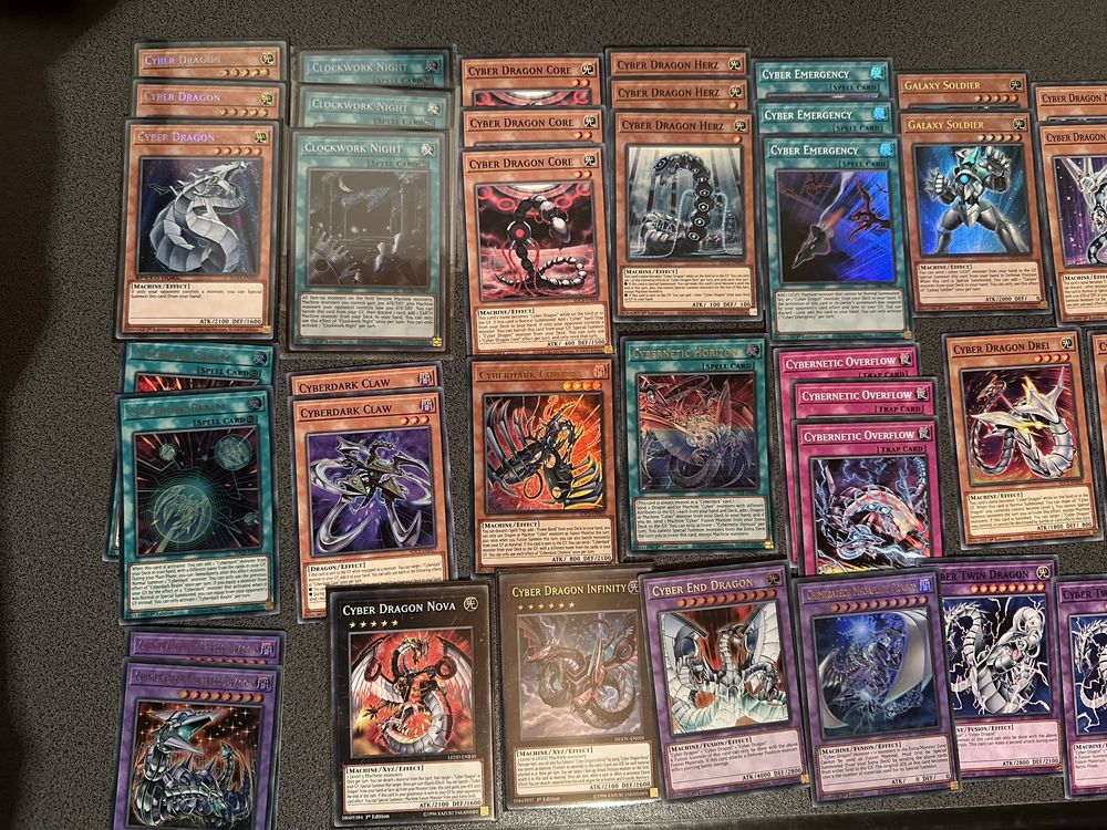 Yu-gi-oh Cyber Dragon deck