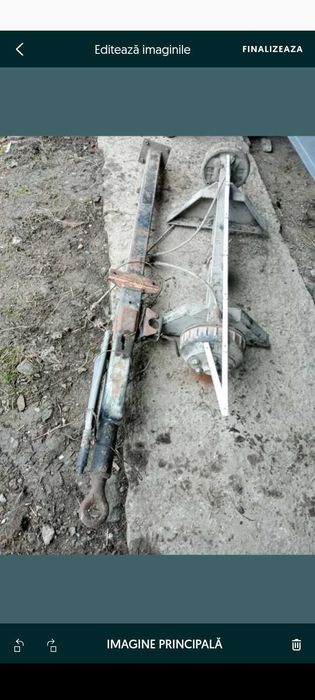 Piese pentru remorcă basculantă