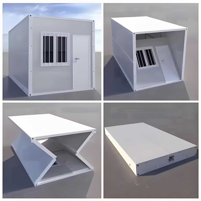 Container modular tip casa pliabil dimensiune  5800 X2460X 2500 cu usa