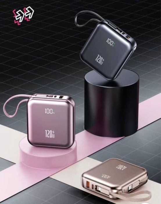 Быстрая Зарядка  POWERBANK 120 W 20000 mAh