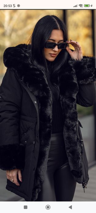 Дамска зимна парка,нова,никога не е обличана