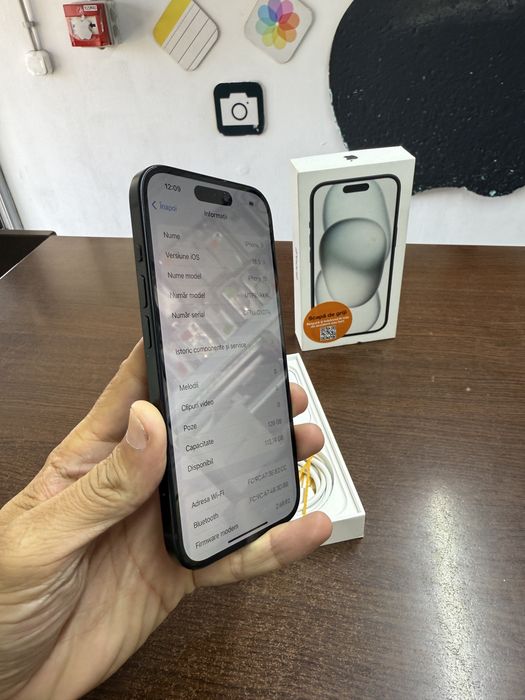 Vand Iphone 15 128Gb Full box