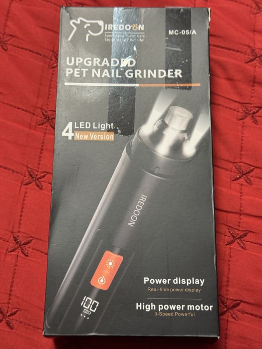 Електрическа пила за нокти за домашни любимци IREDOON