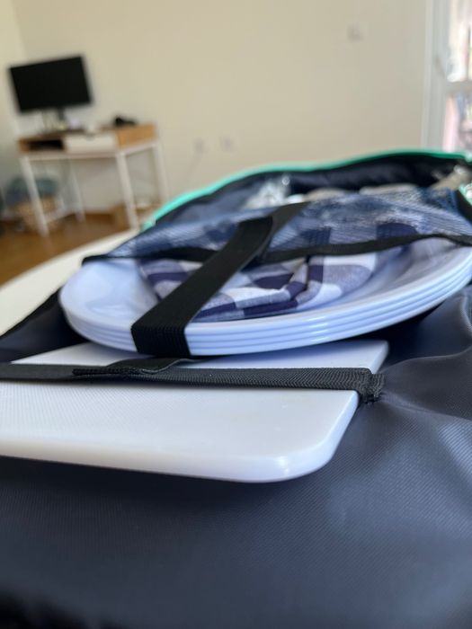 Оборудвана раница за пикник с одеяло за 4-ма души- Morello