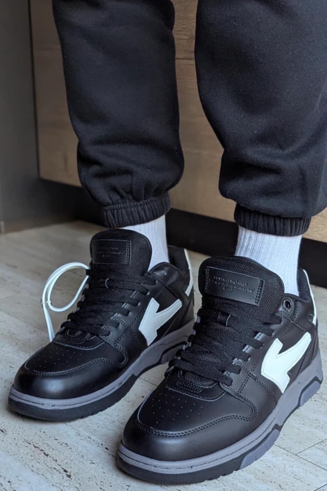 Off white out office black