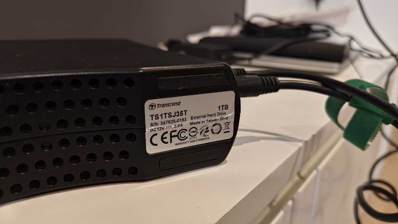 Внешний диск HDD Transcend TS1TSJ35T — 1 Tb