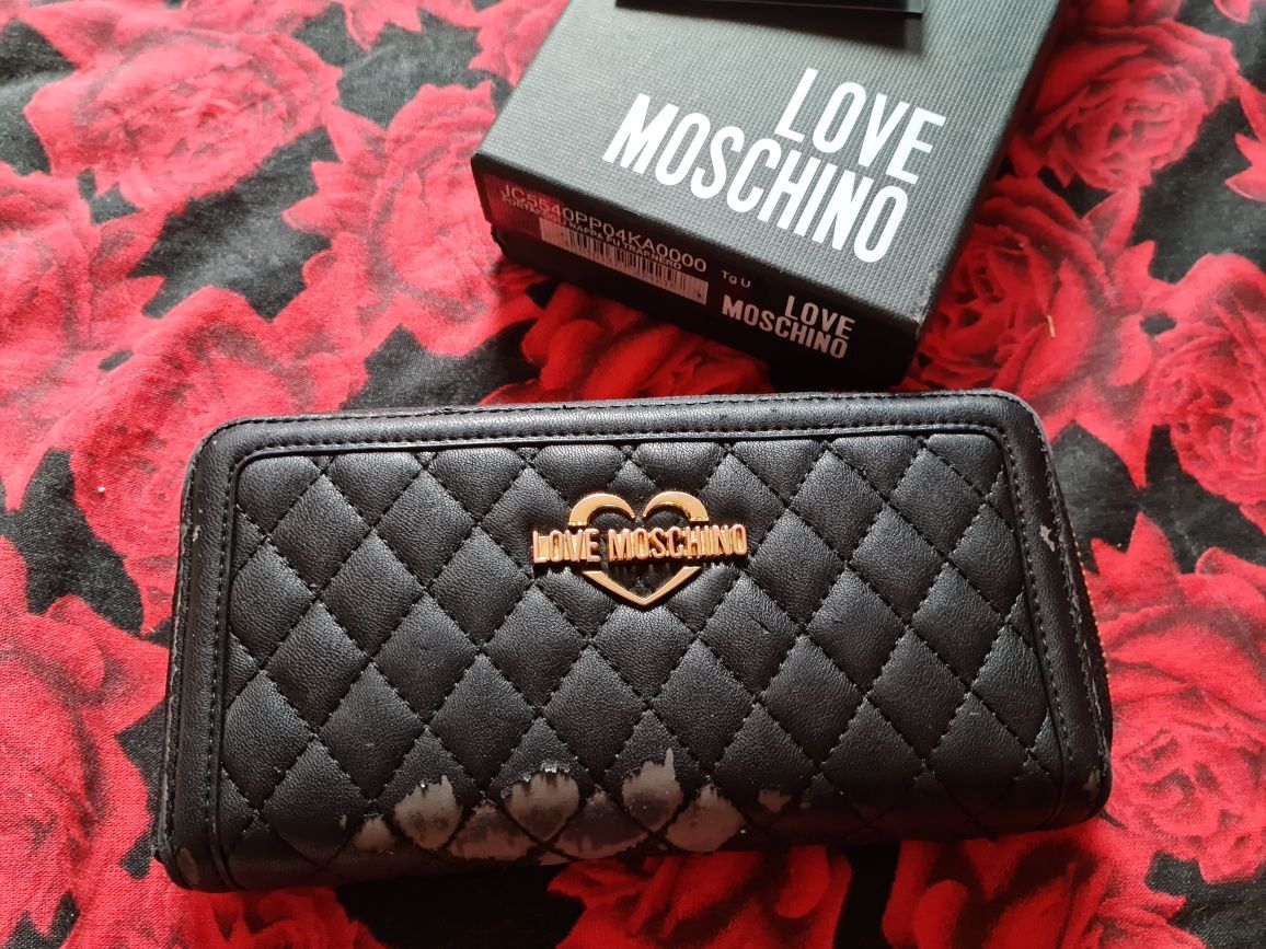 moschino раница портфейли