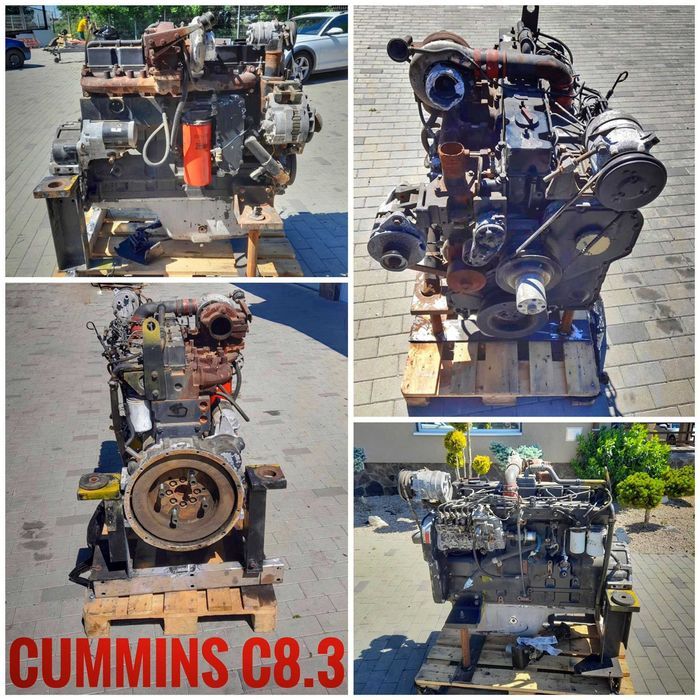 Motor Cummins C8.3 second hand - piese motor Cummins