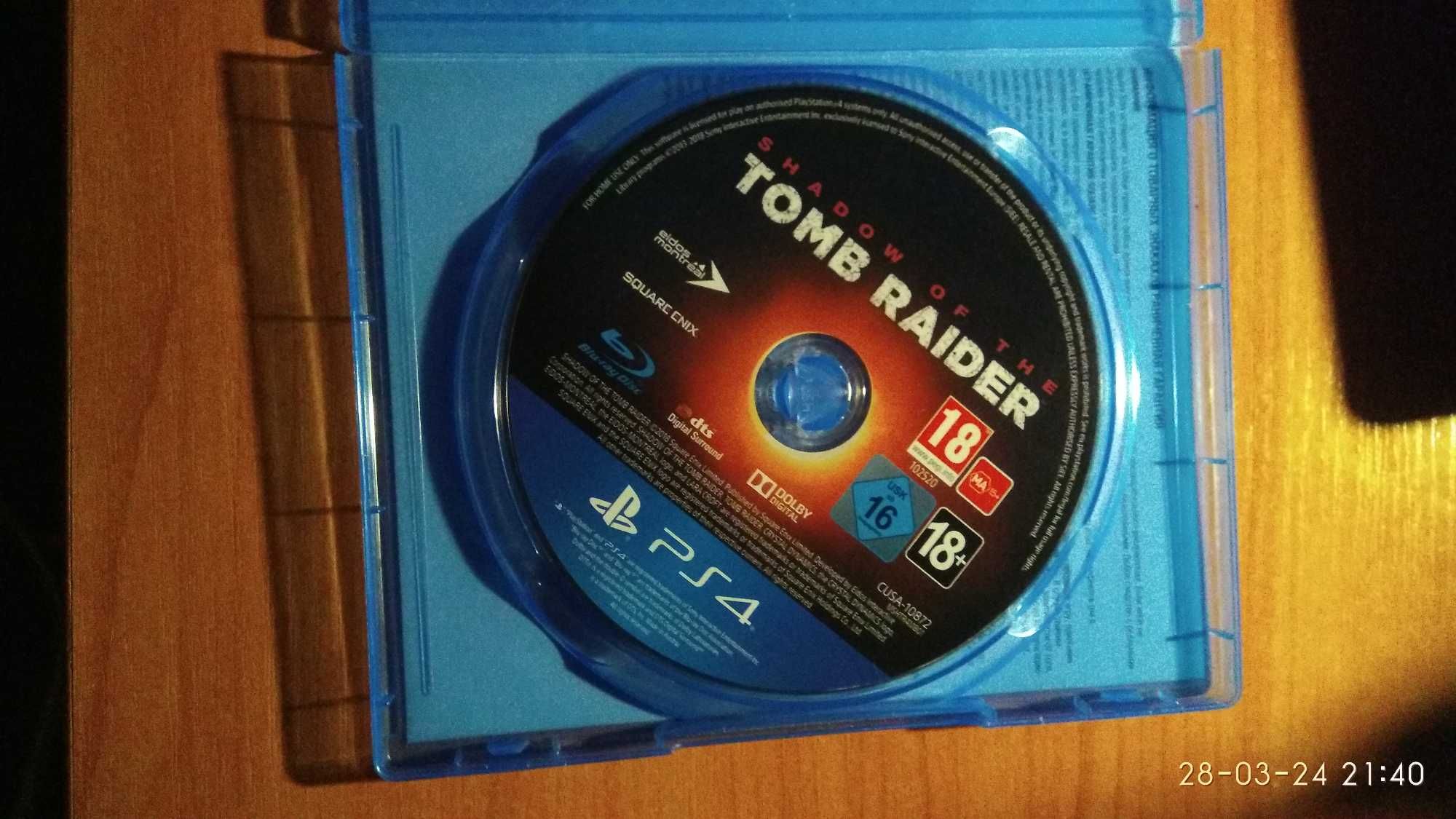 Shadow of the Tomb Raider PS4 RUS.