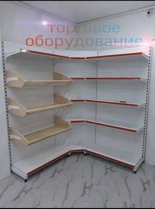 Прилавки ветрины стелажи торговое оборудование для магазина