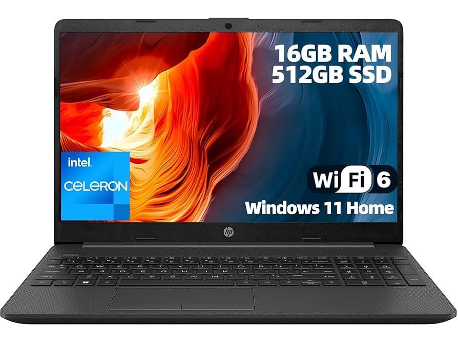 HP 250 G9 | Celeron N4500 | 4GB | 256GB SSD | 15.6" | Yangi