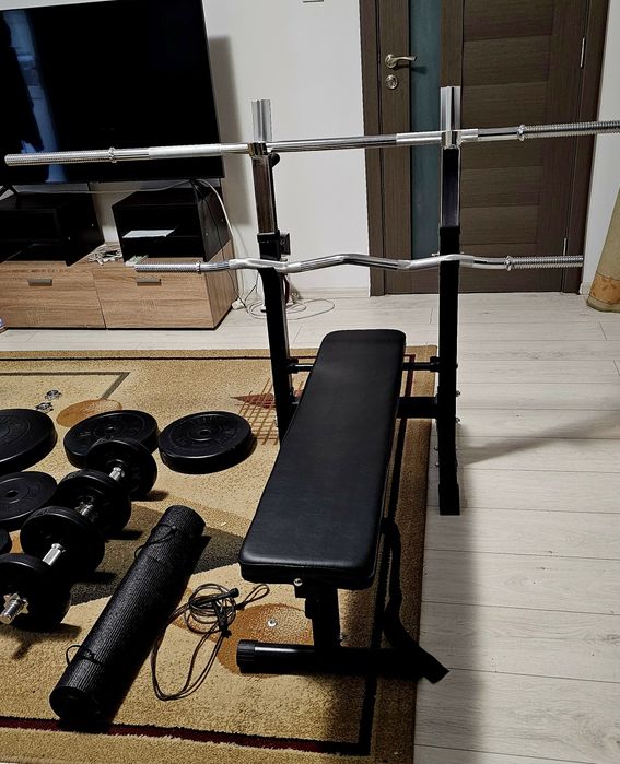 Set Greutăți+bancă