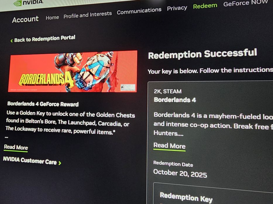 Vând joc Borderlands 4 pentru Steam.