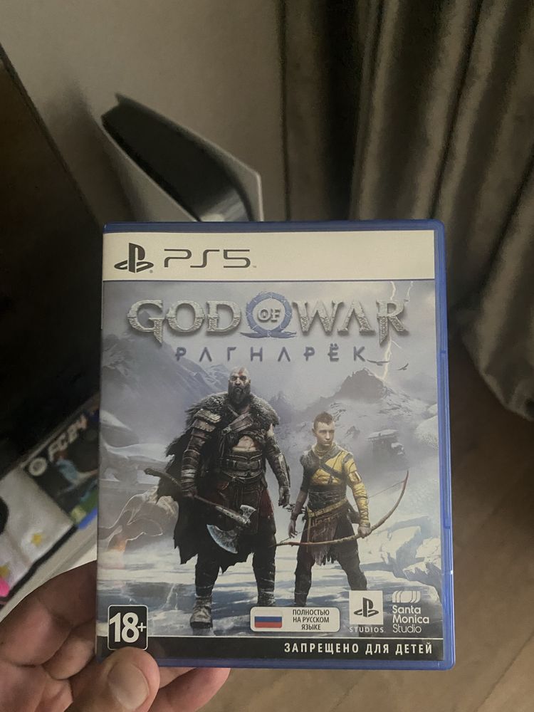 Диск God of War Рагнарек на PS5