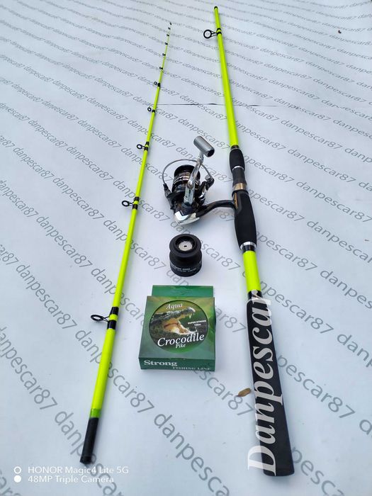 SET Lanseta ROBINHAN BOLENTINO 2.70m+Mulineta SAIMINO X4000 si150m fir